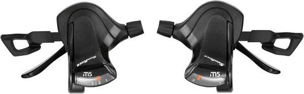 SunRace Shifters SunRace M503 Flat Bar Trigger Shifter Set - 8-Speed Dual Lever