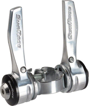 SunRace Shifters SunRace SLR 80 8 Speed Clamp-On Shifters 28.6mm Clamp Size