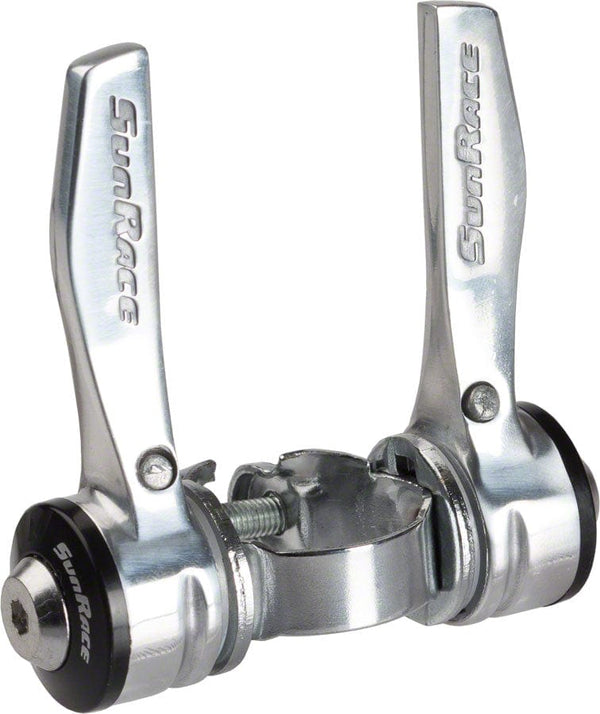 SunRace Shifters SunRace SLR 80 8 Speed Clamp-On Shifters 28.6mm Clamp Size