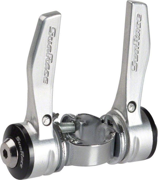 SunRace Shifters SunRace SLR30 7 Speed Clamp-On Shifters 28.6mm Clamp Size