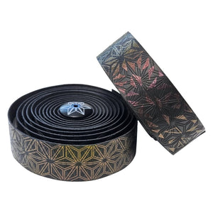 Supacaz Grips Supacaz Super Sticky Kush Star Fade Refractor  Refractor Fire bar tape