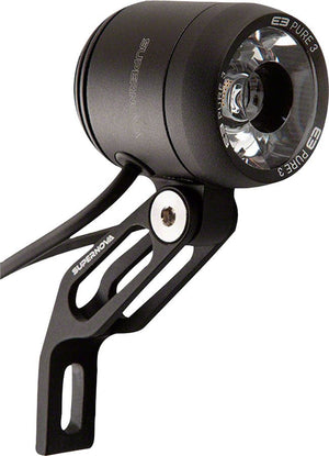 Supernova Dynamo & Generator Light Supernova E3 Pure 3 Dynamo Headlight: Black