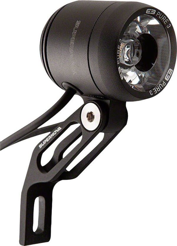 Supernova Dynamo & Generator Light Supernova E3 Pure 3 Dynamo Headlight: Black
