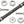 Surly Axles & Axle Parts 120Mm / Fix/Fix / Black Surly Ultra New Hub Axle Kits