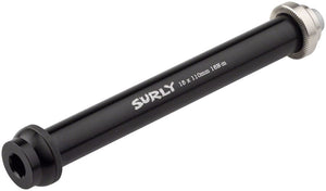 Surly Axles & Axle Parts Surly Front Thru-Axle - 15x110 mm Chromoly Black