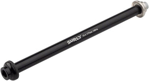 Surly Axles & Axle Parts Surly Rear Thru-Axle - 12x177 mm Chromoly Black