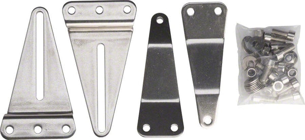 Surly Bicycle Mounted Rack Part #1 / Pavement Bikes Surly Front Rack Plate Kit #3 Additional Front Unicrown Hardware