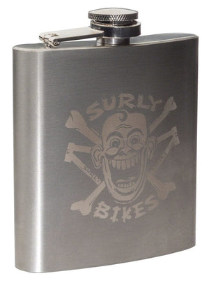 Surly Exclude Surly Hip Flask 6oz Stainless