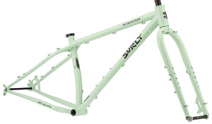 Surly Fat Bike Frame FM0238 Surly Ice Cream Truck Fat Bike Frameset - 26" Steel Buttermint Green Small