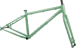 Surly Fat Bike Frame Small Surly Wednesday Fat Bike Frameset - 26", Steel, Shangri-La Green