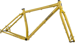Ottawa Bike and Trail, LLC Surly Krampus Frameset - 29", Steel, Nose Drip Curry, Medium