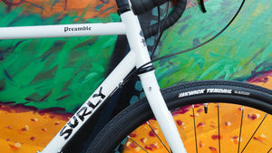 Surly Gravel Adventure Surly Preamble Drop Bar Bike - 700c, Thorfrost White, Medium