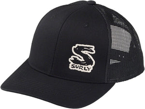 Surly Hats and Caps Surly Logo Snap Back Hat - Black One Size
