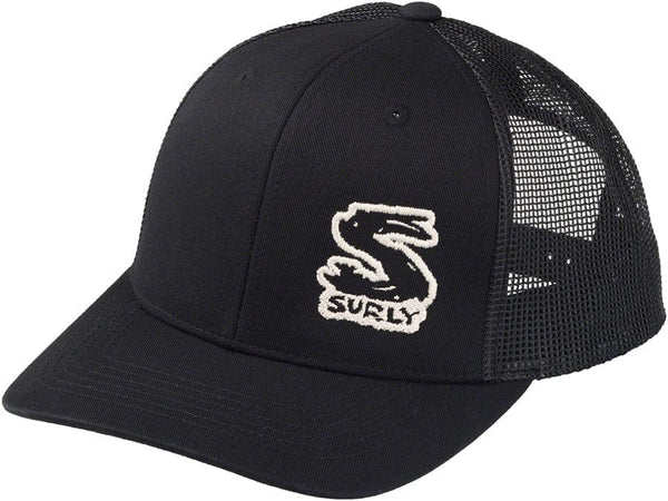 Surly Hats and Caps Surly Logo Snap Back Hat - Black One Size