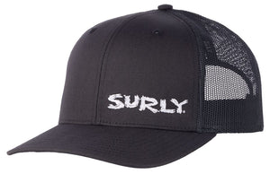 Surly Hats and Caps Surly Scratchy Logo Hat Black One Size