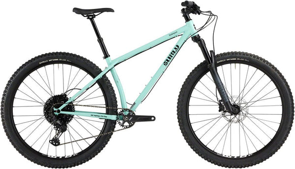 Surly Mountain Blue Oyster Coat / Large Surly Krampus 29+ Suspension Mountain Bike