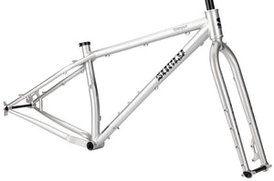 Surly Mountain Frame Surly Krampus Frameset - 29" Steel Salmon Skin Silver Medium