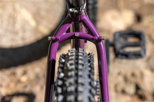 Surly Mountain Organic Eggplant / Small Surly Karate Monkey - 27.5" Steel, Rigid,