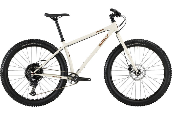 Surly Mountain Surly Karate Monkey Bike - 27.5", Steel, Snow Mold White, Large