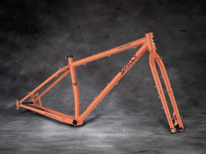 Surly Mountain Surly Karate Monkey Frameset - 27.5", Steel, Peach Salmon Sundae, Medium