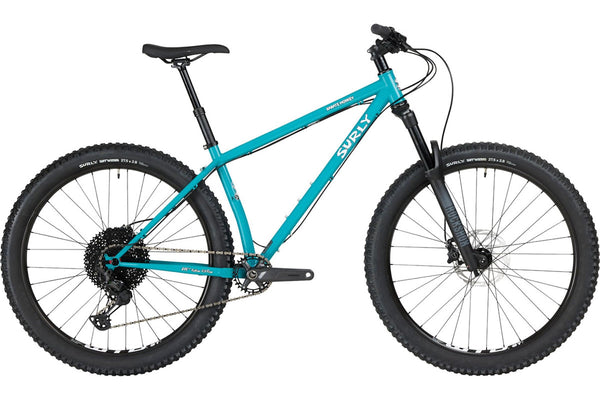 Surly Mountain Surly Karate Monkey Front Suspension Bike - 27.5", Steel, Lost at SeaBlue, Medium