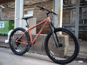 Surly Mountain Peach Salmon Sundae / MD Surly Karate Monkey Suspension Bike