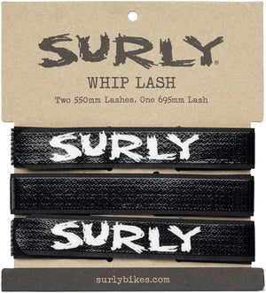 Surly Rack Strap Tie & Bungee Surly Whip Lash Gear Strap Multi-Pack