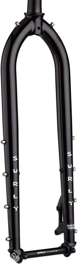 Surly Rigid Forks 29" / 485Mm / Black Surly Dinner Fork - 15x110mm, Thru-Axle, 1-1/8", Straight Steerer