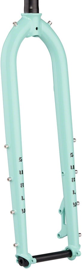 Surly Rigid Forks 29" / 485Mm / Blue Oyster Coat Surly Dinner Fork - 15x110mm, Thru-Axle, 1-1/8", Straight Steerer
