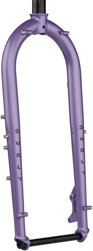 Surly Rigid Forks Surly Ice Cream Truck Fork - 26" 15x150mm Thru-Axle 1-1/8" Straight Steerer Steel Taro Milk Tea