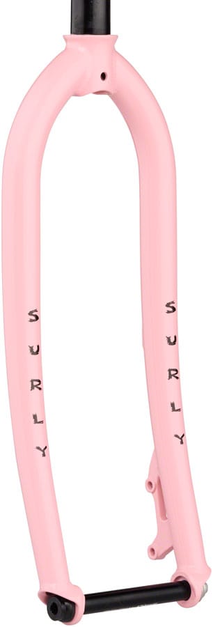 Surly Rigid Forks Surly Lowside Fork - 26/27.5" 15x110mm Thru-Axle 1-1/8" Straight Steerer Steel New Pig Smell