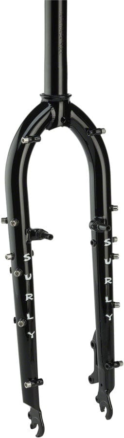 Surly Rigid Forks Surly Troll Fork: 26" QR 1-1/8" Straight Steerer Black