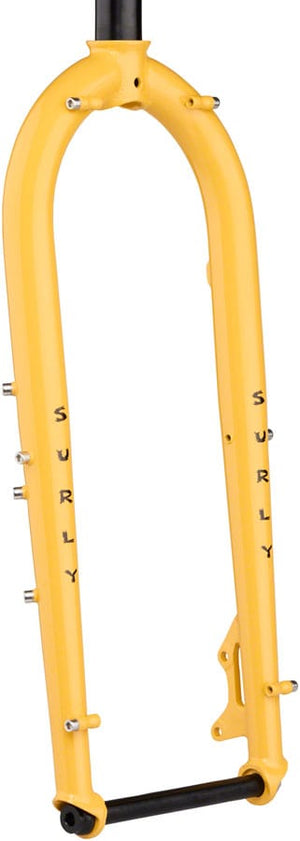 Surly Rigid Forks Warm Cheese Surly Ice Cream Truck Fork - 26", 15x150mm, Thru-Axle, 1-1/8" Straight Steerer