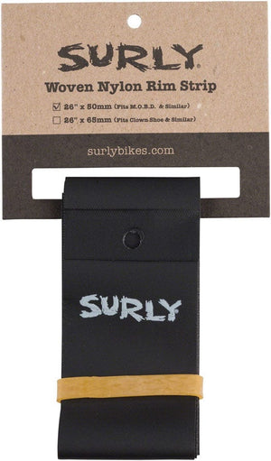Surly Rim Accessories Surly Rim Strip: For Other Brother Darryl Rim Nylon 50mm wide Black