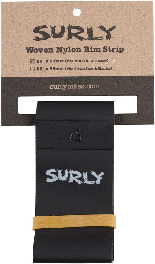 Surly Rim Accessories Surly Rim Strip: For Other Brother Darryl Rim Nylon 50mm wide Black