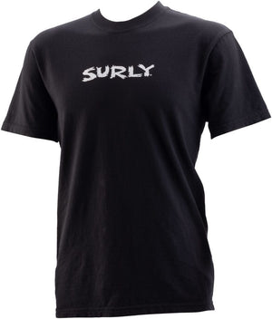 Surly Shirts Surly Scratchy Logo Short Sleeve T-Shirt - Unisex Black 3X-Large