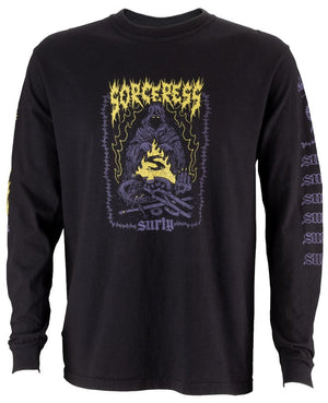 Surly Shirts Surly Sorceress Long Sleeve Shirt Black - X-Large