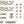 Surly Sticker/Decal Light Metallic Winter Green Surly Wednesday Decal Set