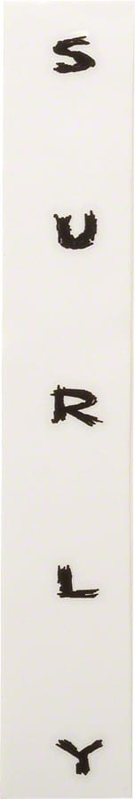 Surly Sticker/Decal Surly Seat Stay Frame Decal Set - Black