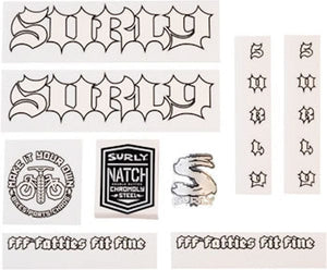 Surly Stickers Surly Decals