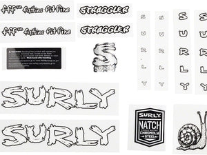 Surly Stickers Surly Replacement Decal Set