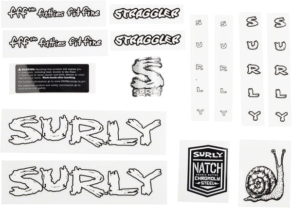 Surly Stickers Surly Replacement Decal Set