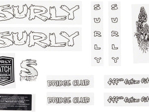 Surly Stickers Surly Replacement Decal Set