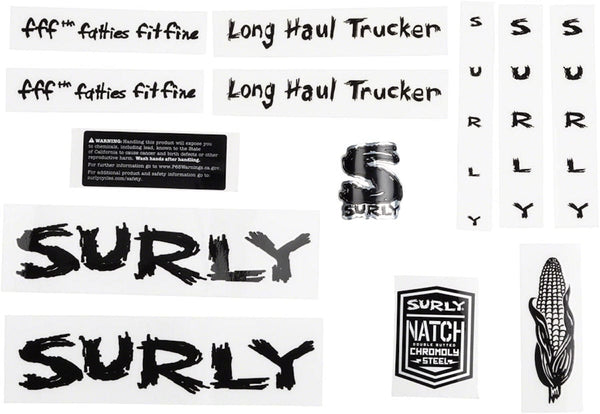 Surly Stickers Surly Replacement Decal Set