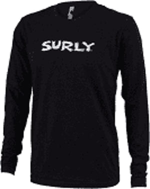 Surly T-Shirt Black/White / X Large Surly Long Sleeve Shirts