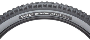 Surly Tires 27.5 X 2.8 / Black/Slate Surly Dirt Wizard Tire - Tubeless, Folding, 60tpi