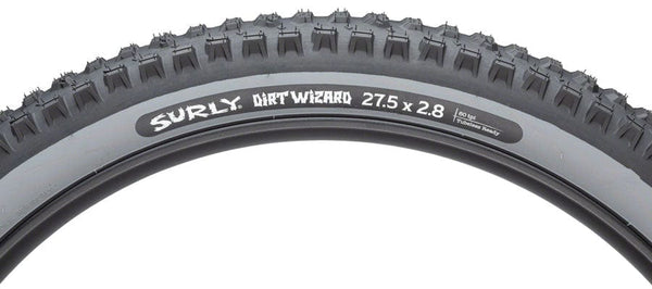 Surly Tires 27.5 X 2.8 / Black/Slate Surly Dirt Wizard Tire - Tubeless, Folding, 60tpi