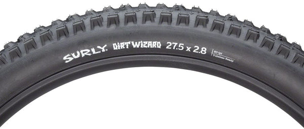 Surly Tires 27.5 X 2.8 / Black Surly Dirt Wizard Tire - Tubeless, Folding, 60tpi
