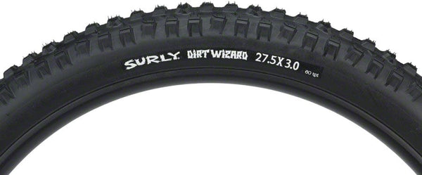 Surly Tires 27.5 X 3.0 / Black Surly Dirt Wizard Tire - Tubeless, Folding, 60tpi