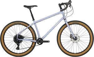 Surly Touring Bike X-Small Surly Grappler Bike - 27.5", Steel, Purple Dust Bunny